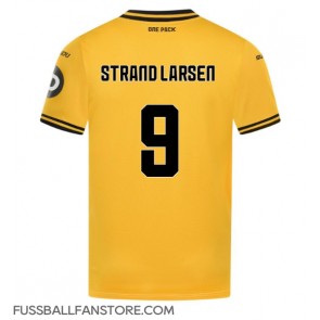 Wolves Jorgen Strand Larsen #9 Replik Heimtrikot 2024-25 Kurzarm